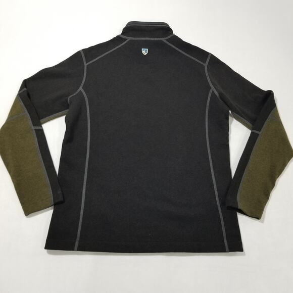 Kuhl Sweater Mens Medium 1/4 Zip Kashmira Fleece Hiking Pullover - Picture 2 of 9